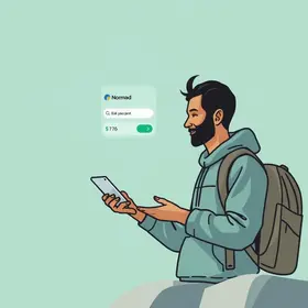 conversão isenta de taxas na Nomad