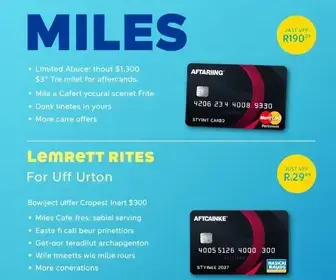 promoções de milhas e cartões